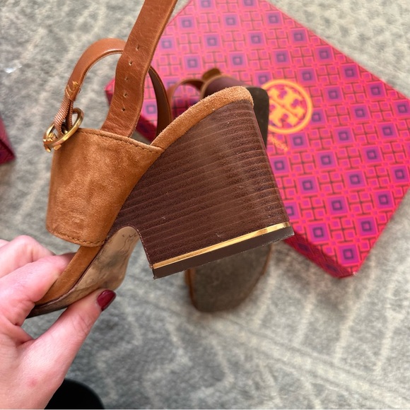 TORY BURCH SELBY 75MM BLOCK HEEL SANDAL - Picture 8 of 13